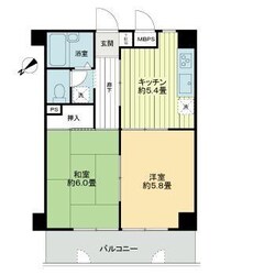 ライオンズマンション明石東二見第２の物件間取画像